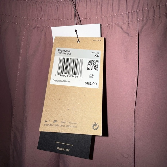 Nike Pink Track Pants with High-Rise Waist - Picture 9 of 16